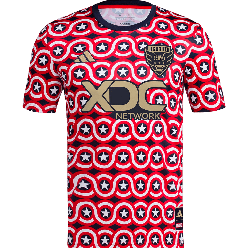 Adidas DC United Captain America Pre-Match Jersey IQ4228