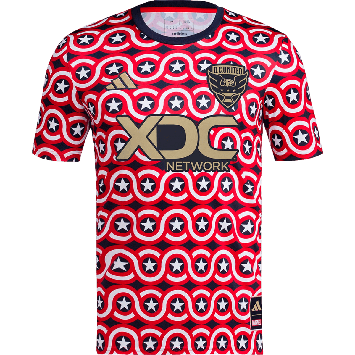 Adidas DC United Captain America Pre-Match Jersey IQ4228
