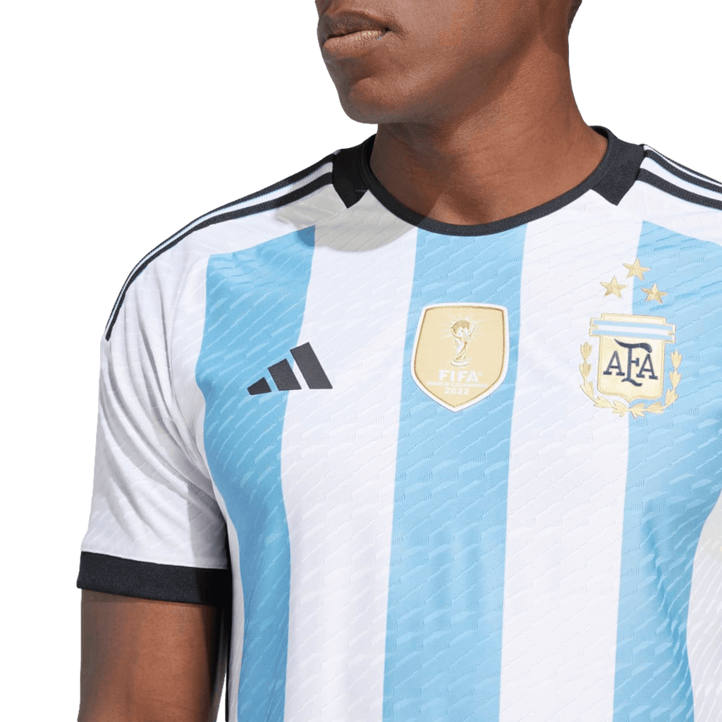 Adidas Argentina 2022 3 Star Authentic Home Jersey IV5786