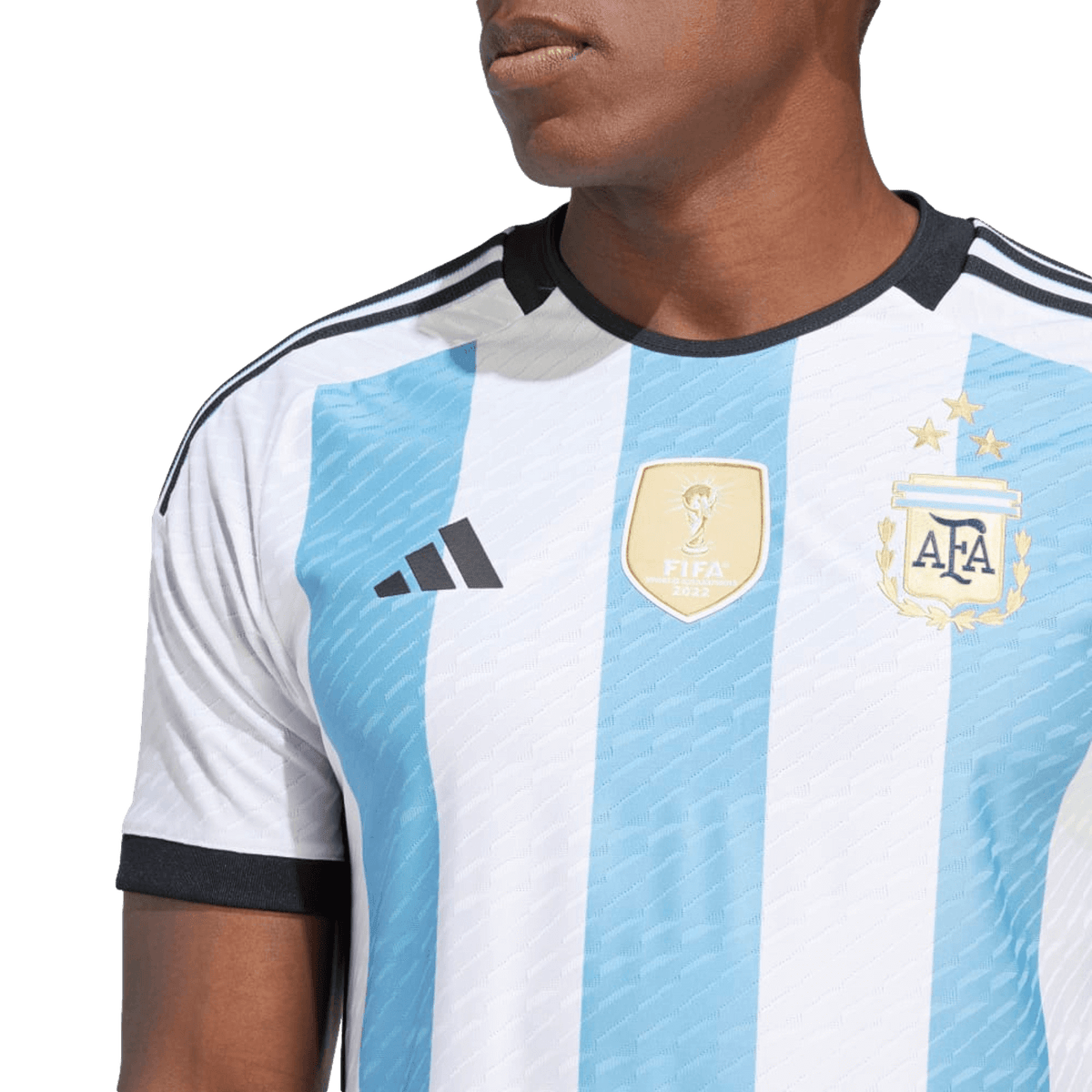 Adidas Argentina 2022 3 Star Authentic Home Jersey IV5786