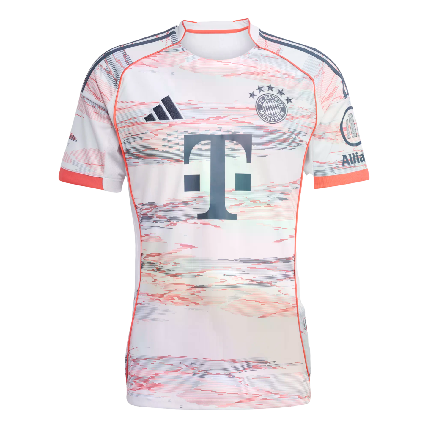 Adidas Bayern Munich 25/26 Away Jersey Soccer JJ2143 White – U90