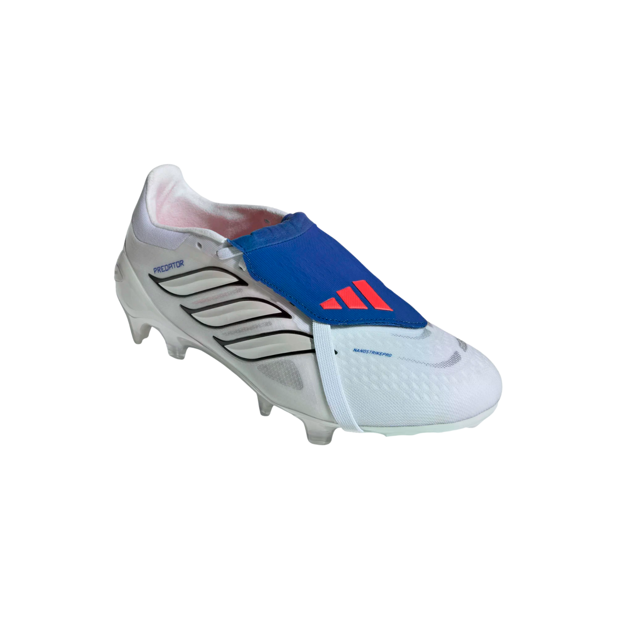 Predator Pro Foldover Tongue Firm Ground Cleats Soccer JR3322 White ...