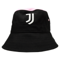Juventus Black and Pink Bucket Hat