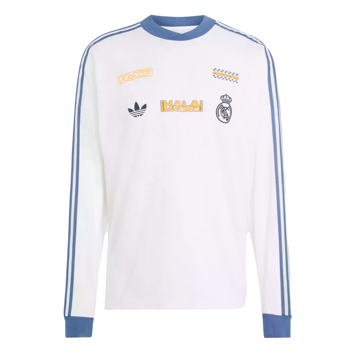 Adidas Real Madrid Lifestyler Long Sleeve Jersey