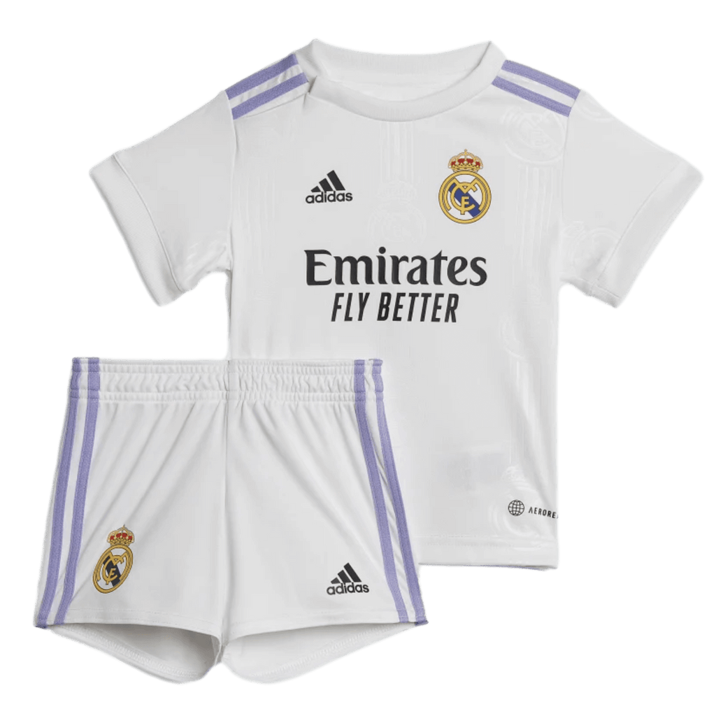 Adidas Real Madrid 22/23 Infant Home Mini Kit