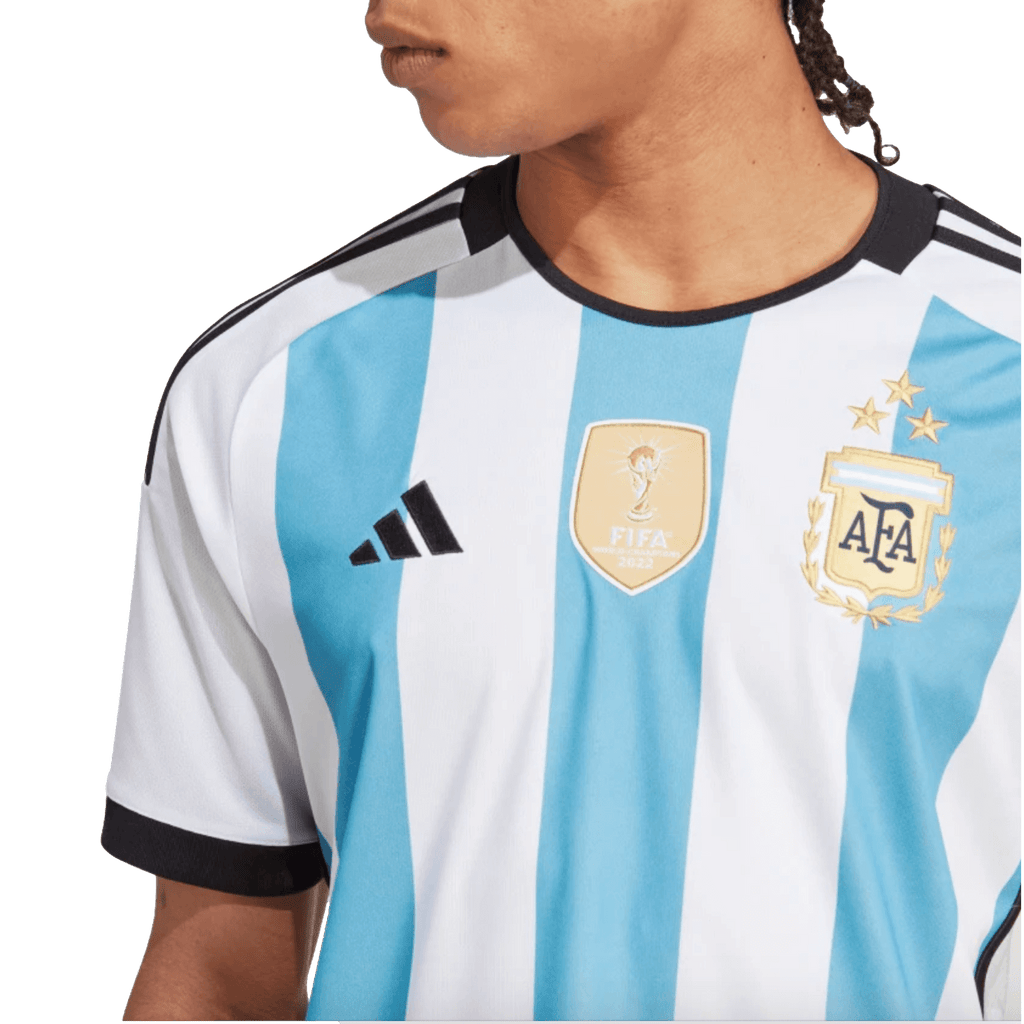 Adidas Argentina 2022 3-Star Winners Home Jersey IB3597