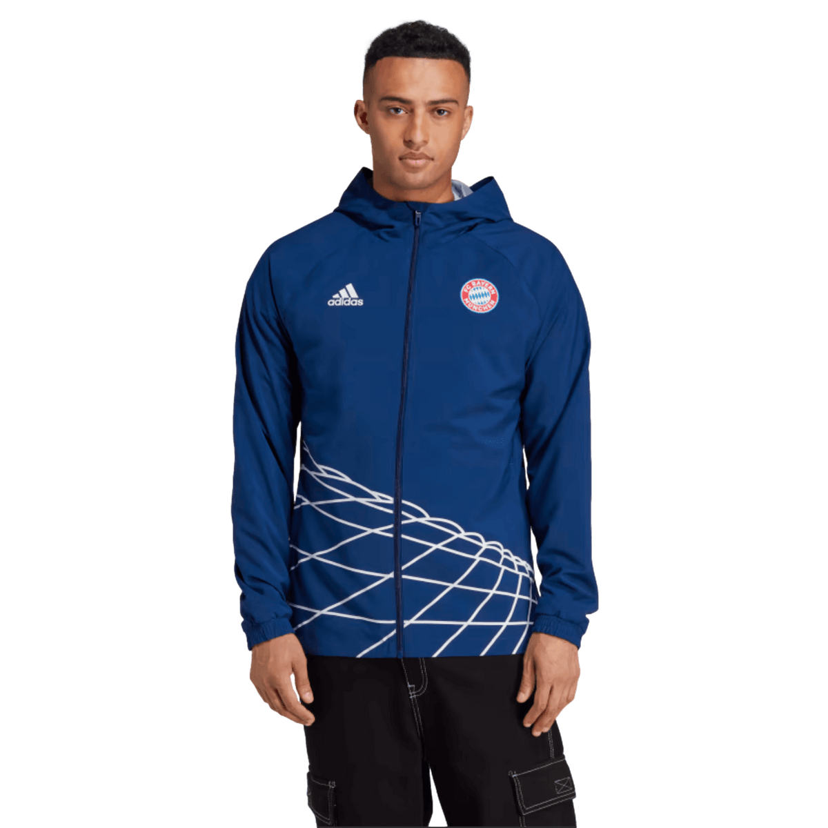 Adidas Bayern Munich Windbreaker Jacket HT8828