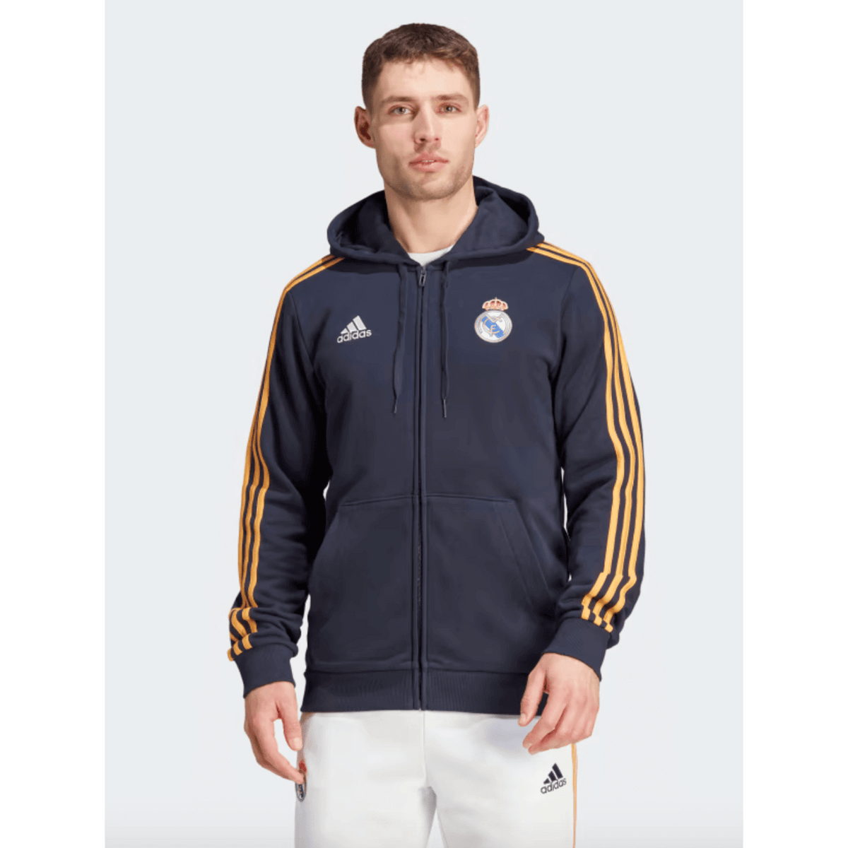 Adidas Real Madrid DNA Full Zip Hoodie HY0619