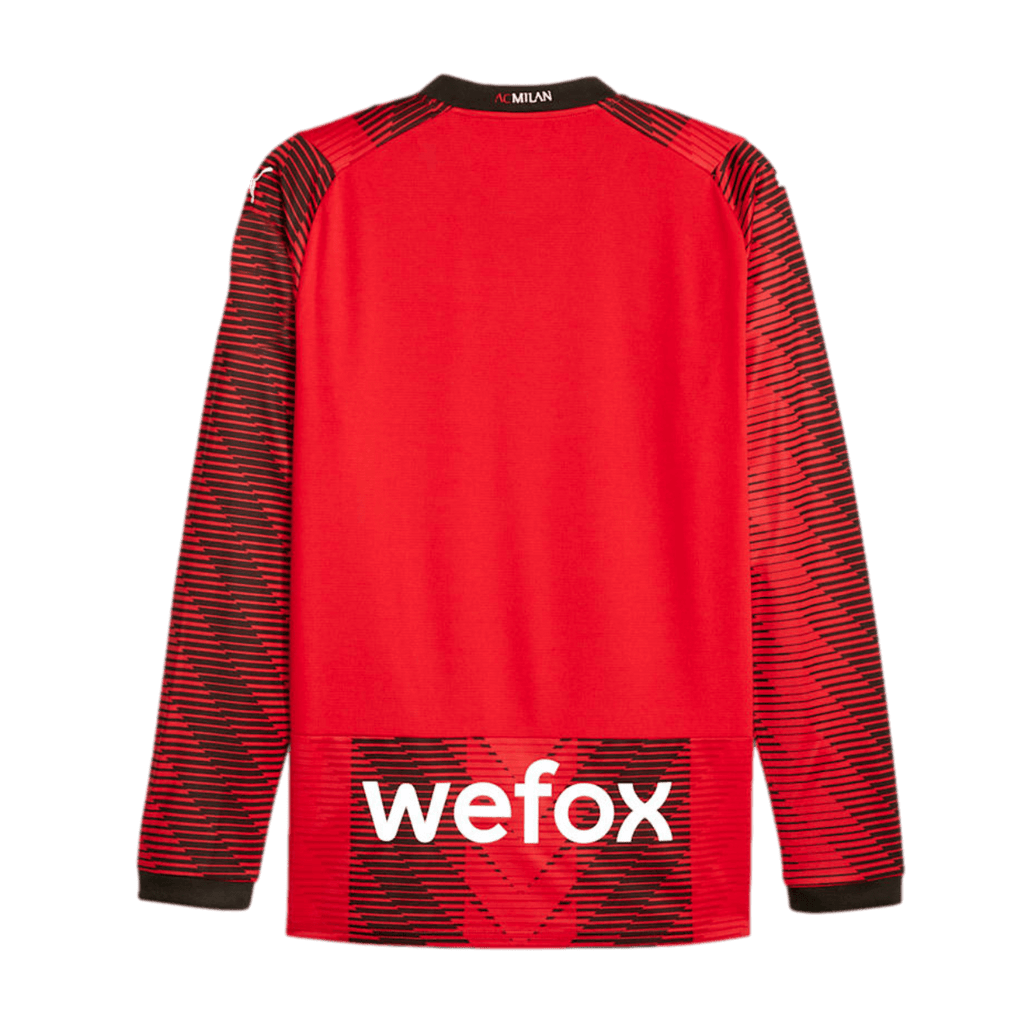 Puma AC Milan 23/24 Long Sleeve Home Jersey 771141-01