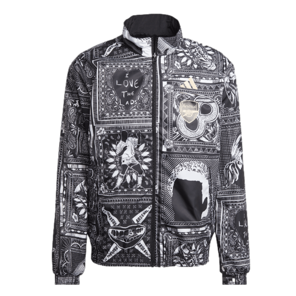 Adidas Arsenal x Ian Wright Anthem Jacket IP1607