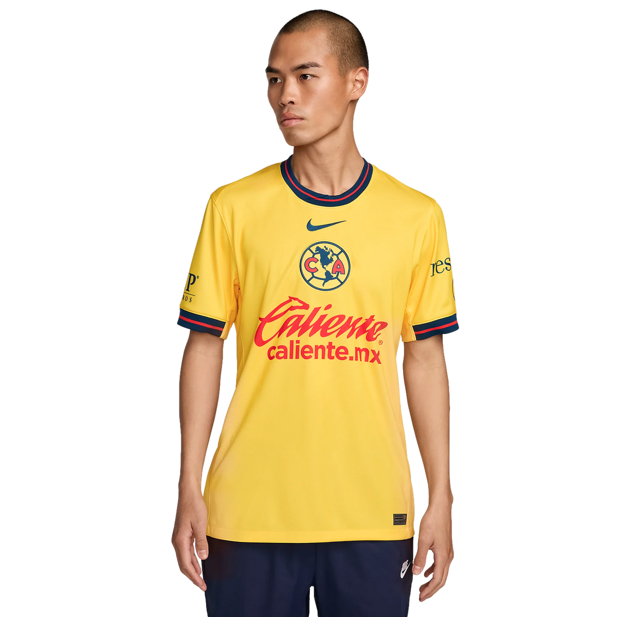 Nike Club America 24/25 Home Jersey Soccer FN8778-720 Yellow – U90 Soccer