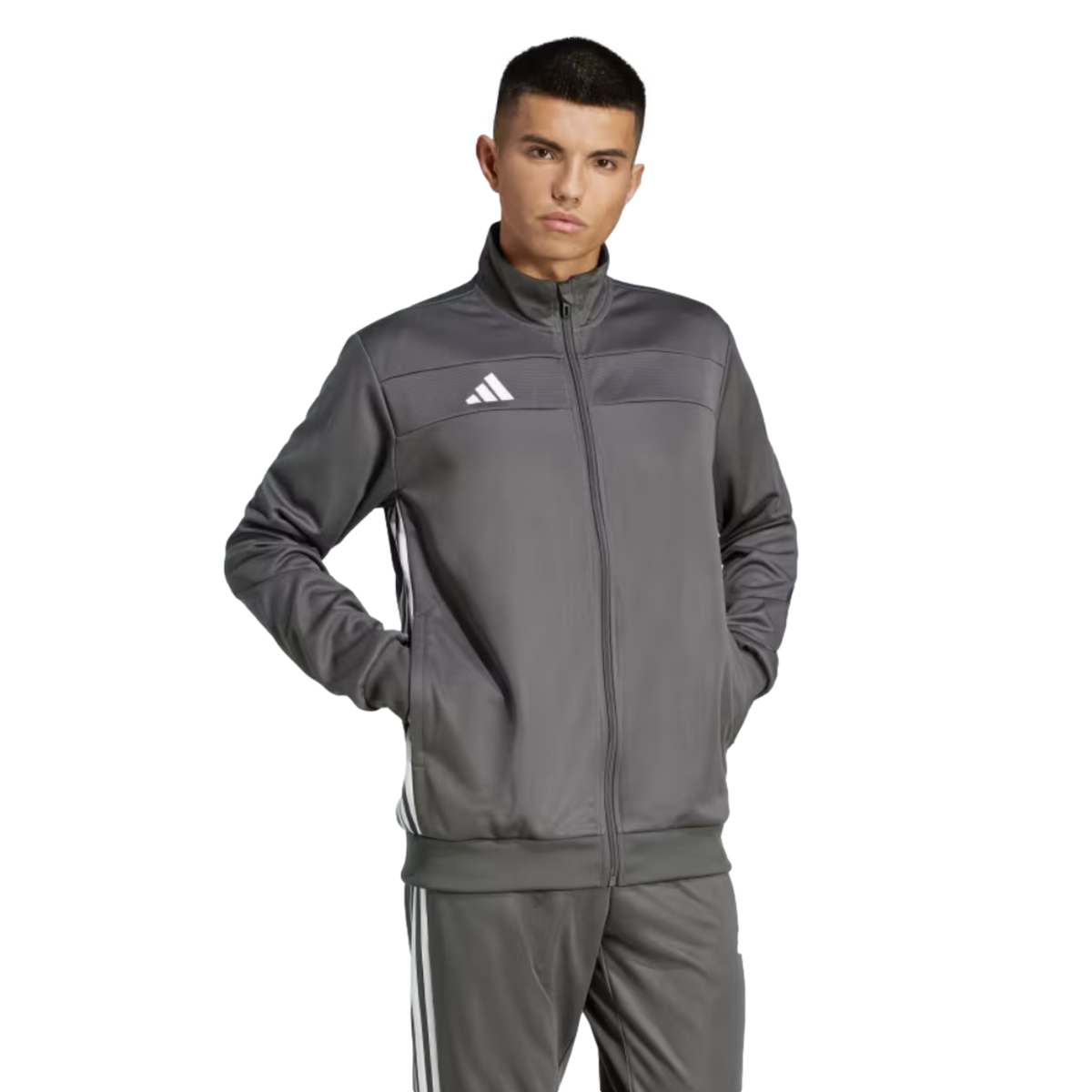 Adidas Tiro 25 Essentials Training Jacket - Grey JM1388