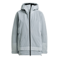 Adidas Terrex Primeknit Womens Rain Jacket - Grey GM4786
