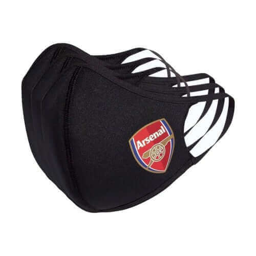 Arsenal Face Mask Adidas Arsenal Face Cover Mask (3-Pack) – U90 Soccer