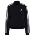 Adidas Essentials 3 Stripe Woven Womens Track Jacket - Black GS1352