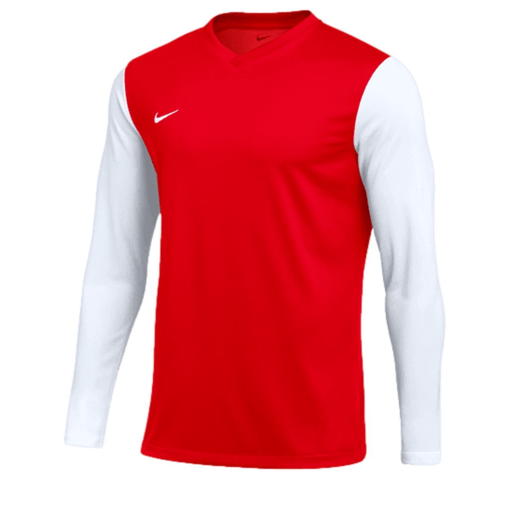 Nike Dri-FIT Tiempo Premier II LS Jersey - Red DH8046-657