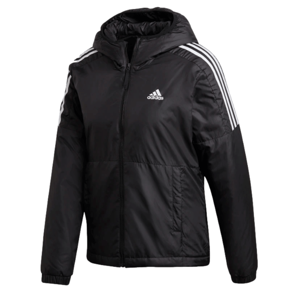 (ADID-GH4598) Adidas Essentials Insulated Hooded Women's Jacket - Blac ...
