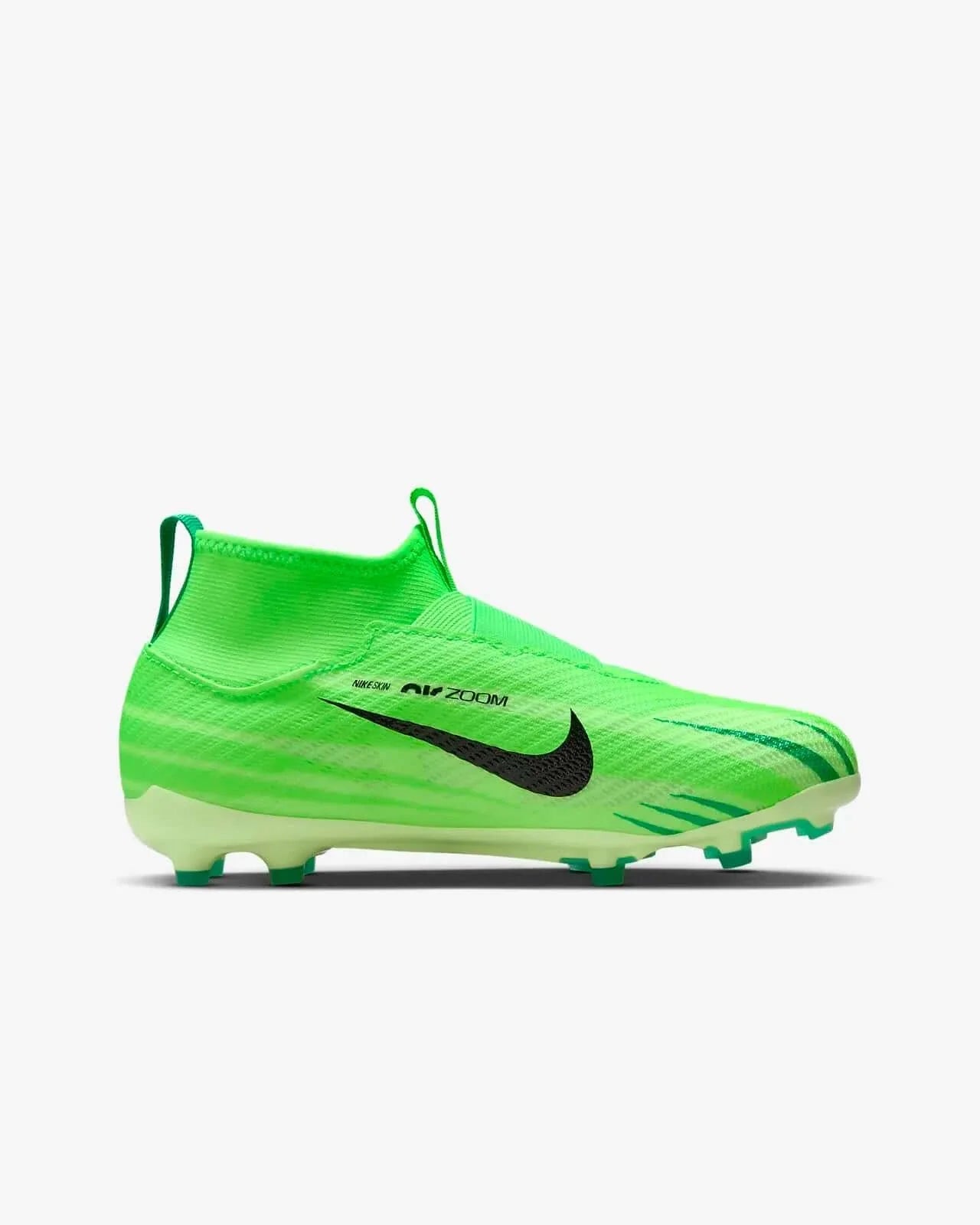 Nike High-Top Neon Green and Black Cleats superfly 4 Nike Mercurial Superfly 9 Academy Dream Speed MG High-Top  main image 4