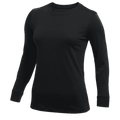 Nike Women's Cotton L/S T-Shirt - Black CJ1722-010