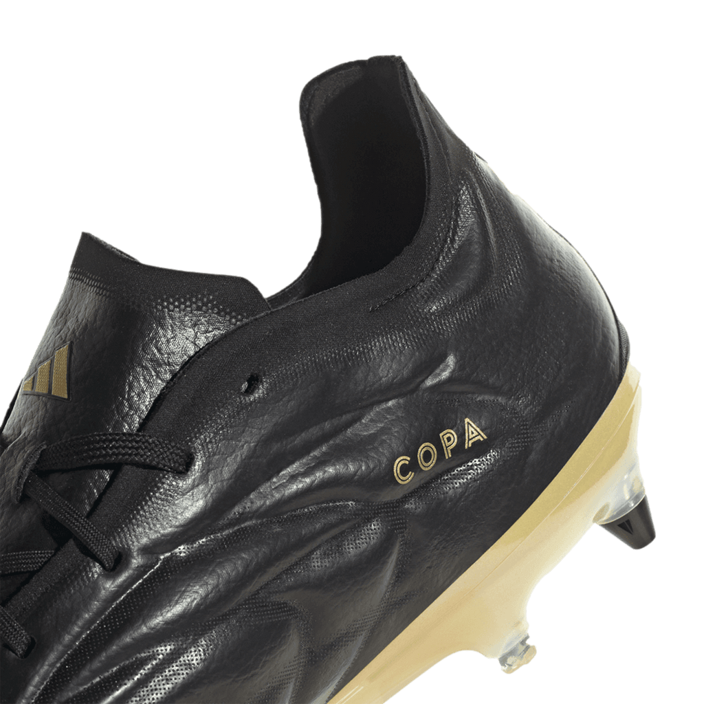 Adidas Copa Pure.1 SG Soft Ground Soccer Cleats - Black / White / Gold